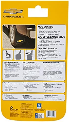 Пластилолор Chevy Gold Bowtie Easy Fit Mud Guard 11 - сет од 2