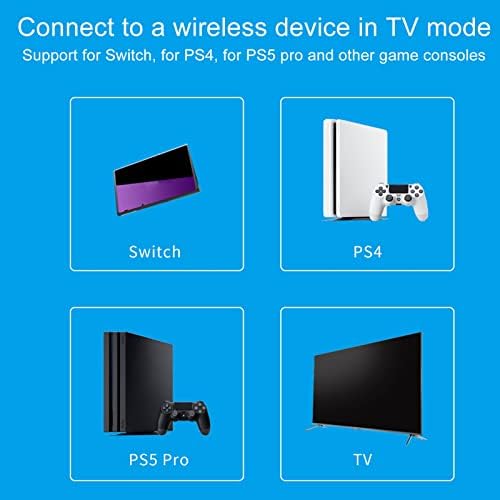 Adapter yoidesu Bluetooth dongle за PS4, 1 за 2 USB безжичен адаптер за звук USB аудио адаптер приемник за PS5 PRO за PS5 за PS4