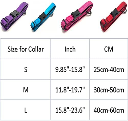 Рефлектирачка Јака За Кучиња, Издржливи Јаки За Кучиња Со Мека Облога,Јака За Кученце Со Брава За Брзо Ослободување, Должина Прилагодлива За Мало, Средно И Големо К?