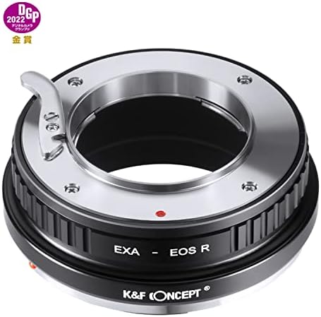 K&F концепт леќи Адаптер за монтирање EXA-EOS R Рачен фокус компатибилен со Exakta, Auto TopCon леќи до канон EOS R монтирање на камера