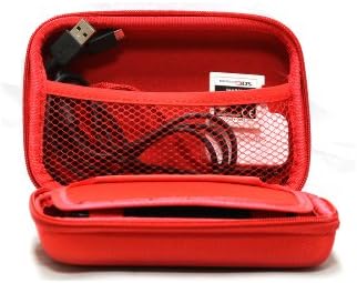 Навитех Црвен Џеб/Пренослив/Мобилен Печатач Кутија За Носење Компатибилна Со Џебниот Печатач Канон Бршлен