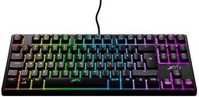 Xtrfy K4 TKL RGB Игри На СРЕЌА Tastatur-Велика Британија Распоред