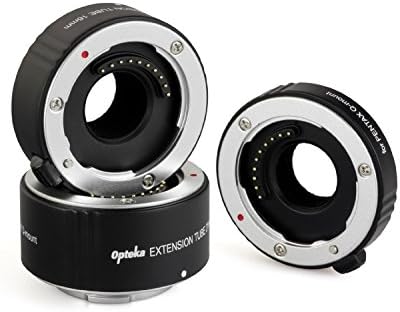 Opteka Auto Focus DG Ex Macro Extension Tube Поставена за Pentax Q Series Mirrorless камери
