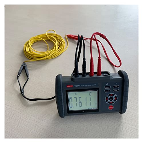 Тестер за дигитална отпорност на тестер за дигитална отпорност DCGround Tester Tester Micro-Ohmmeter 10uΩ FR3060A