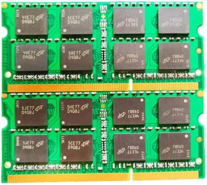 Ajoman 16GB комплет PC3L-12800S DDR3L 1600MHz лаптоп RAM меморија Не-ECC Необјаснет 1.35V DDR3 SODIMM CL11 2RX8 Меморија со двојни ранг лаптоп меморија