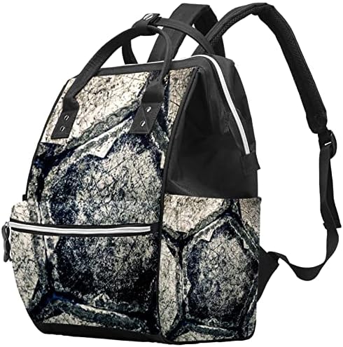 Фудбалска фудбалска торба за пелена ранец бебето Nappy Променливите торби повеќе функции торба за патување со голем капацитет