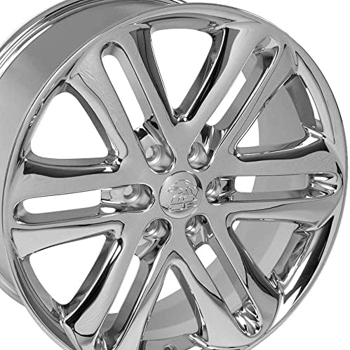 ОЕ Wheels LLC 22 инчен раб одговара на Ford F-150 Wheel FR76 22x9 Chrome Wheel Hollander 3918