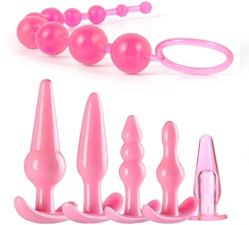 Водоотпорен силиконски аналски тренер постави Pleasure Plug Plug Toy For Women Men Anal Plug Stick Comp Комплет големи огромни анали