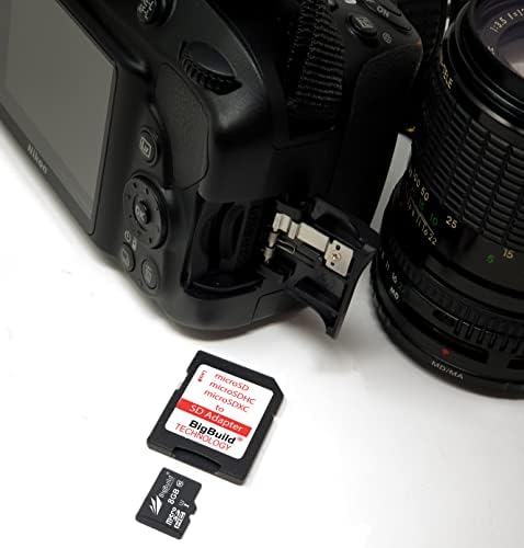 BigBuild Технологија 8GB Ултра Брз 80mb / s Microsdhc Мемориска Картичка За Nokia 1.3, 1.4, 2V, 2.2, 2.3, 2.4 Мобилен Телефон