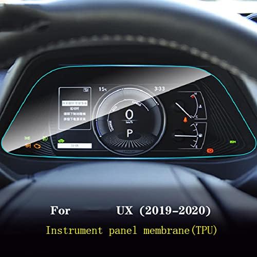 Mguotp Автомобилски Внатрешни Инструменти Панел Мембрана Lcd Екран Tpu Заштитна Фолија Анти-Нула, За Lexus UX 200 250h 260h 2019-2022