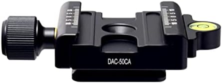 ДЕСМОНД DAC-50CA дво-насочен 50мм QR ARCA / RRS компатибилен стегач идеален за 90º монтирање w Отстранлив двојно деверт
