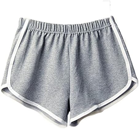Жени плус големина шорцеви за спиење со џебови спортски жени кратки шорцеви летни панталони обични панталони за плажа