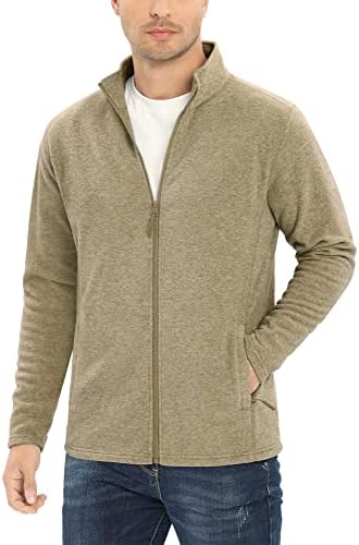 Magcomsen со целосна патент -јакна за лесни јакни со јакни со јакни со меки топло ветерно -обични палта со џебови со патенти