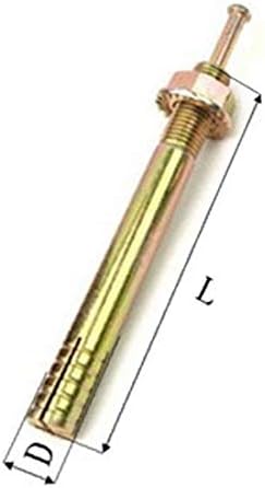 Завртки со висока јачина на јадрото со висока јачина на штрајкови за штрајкови на ноктите за нокти за експанзија на геко, M6x60mm 6pcs (Núcleo