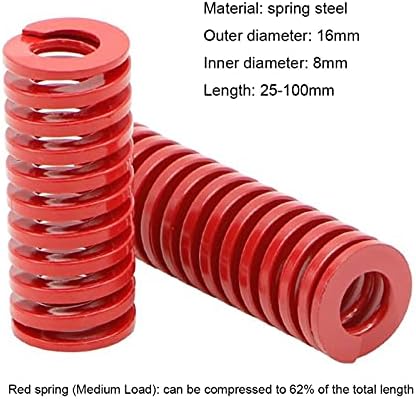 Изворите на компресија се погодни за повеќето поправка I црвен среден оптоварен компресија на пресади пролет натоварен калал мувла Пролетен надворешен дијаметар 1