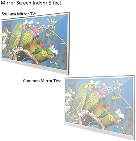 Soulaca 32 инчи Паметен Екран На Допир ОГЛЕДАЛО LED ТЕЛЕВИЗОР ЗА Бања Водоотпорен Брод ОД САД Не Водоотпорен Декорација