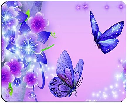 Виолетова пеперутка Прилагодена правка од правоаголник, рампа на глувчето