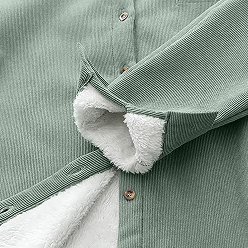 Contyенски обичен карид руно наредено топло шетање на јакна од копчето надолу со долги ракави, палто за палто на маицата, врвови