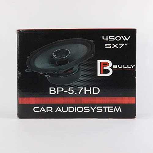 Силушки перформанси Аудио БП-5.7HD | 450 вати 5х7 ″ звучник | Звучници на коаксијални автомобили