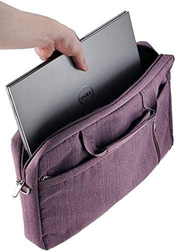 Navitech Purple Sleek Laptop Tagn отпорна на вода - Компатибилен со Lenovo ThinkPad C13 Јога Gen 1 Chromebook 13.3
