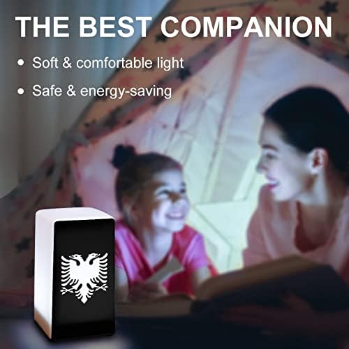 Албански ламба за маса на орел едноставна ноќна светлина за домашна канцеларија за домови