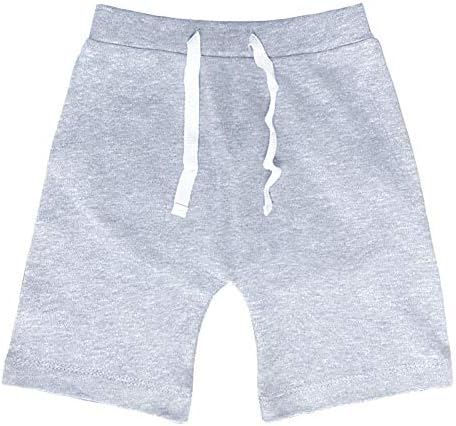 SOWOO BABY BAYSH SHIRCS SHORTS 3-пакет новороденче солидна боја памук спорт џогер шорцеви за унисекс момче девојче 0-24 месеци