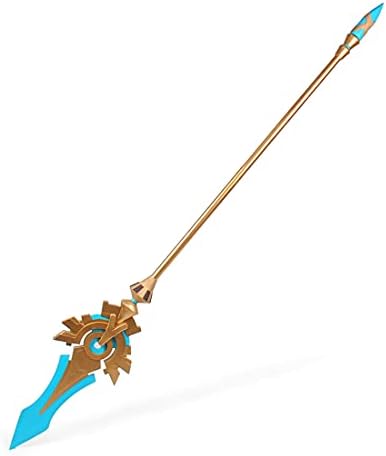 Финеди 1: 1 Геншин Влијание Xiao Zhongli Hu Tao Xiangling Rosaria cosplay Skyward Spyward Polearm Spear Toy Doyskeeen cosplay