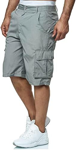 Шорцеви за машка спортска џебна работна облека обични лабави шорцеви џогирање на мажи