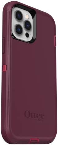 OtterBox Бранител Серија Случај &засилувач; Футрола за iPhone 12 Про Макс-Бери Напивка