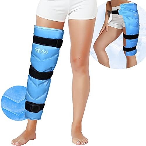 Ревикс теле и шин гел мраз пакувања за повреди што можат да се користат и големи мраз пакет за нога