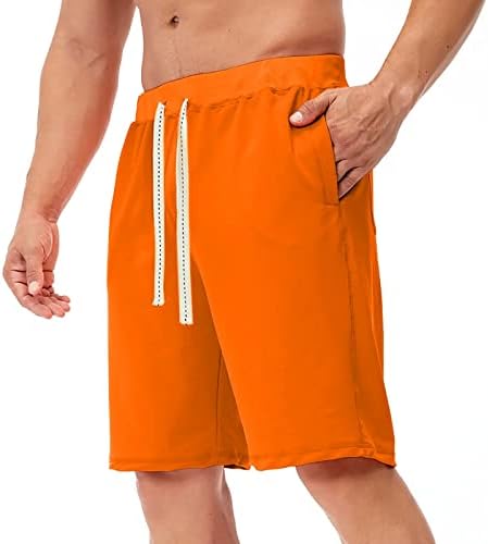 Менс одбор за пливање шорцеви, машки шорцеви Casual Classic Fit Lumbring Summer Sharth Surts со еластична половината и џебовите
