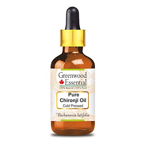 Гринвуд есенцијално чисто масло од Чиронџи со стаклена капнување природно терапевтски одделение ладно притиснато за лична нега 30мл