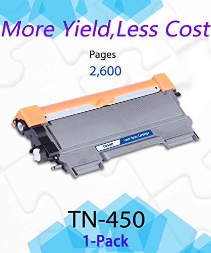 Compatible TN-450 Toner Cartridge TN450 Used for DCP-7060D 7065DN HL-2220 HL-2230 HL-2240D 2250 HL-2250DN 2270DW MFC-7360N 7460DN 7860DW Printer,