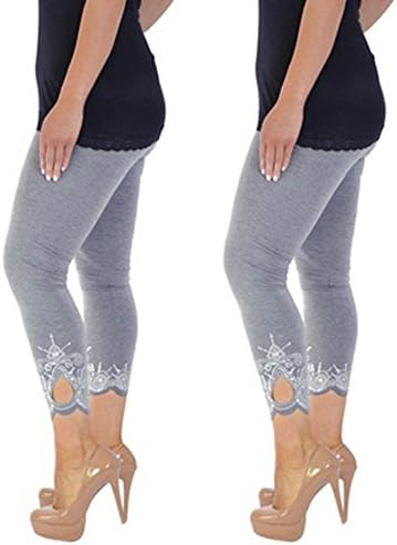 Тренингот жени јога средни хеланки еластични панталони кои работат фитнес печатење на половината спортски панталони колено должина