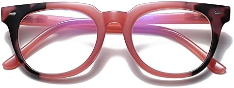 Беви Очила За Читање Сина Светлина Блокирање Лупа Очила Со Пролетна Шарка Анти Напрегање На Очите За Мажи И Жени
