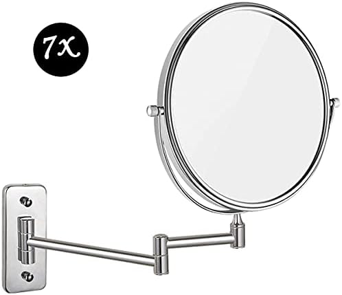 Lianxiao - огледало за огледало за шминка, огледало за шминка, 360 ротација преносен, совршен за маса за облекување во спална соба