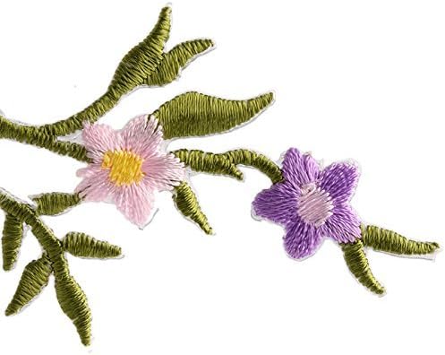 Задаро пеперутка цвеќиња цветни букети бохо железо-везени закрпи Апликација мотив за шиење занает занает занаети