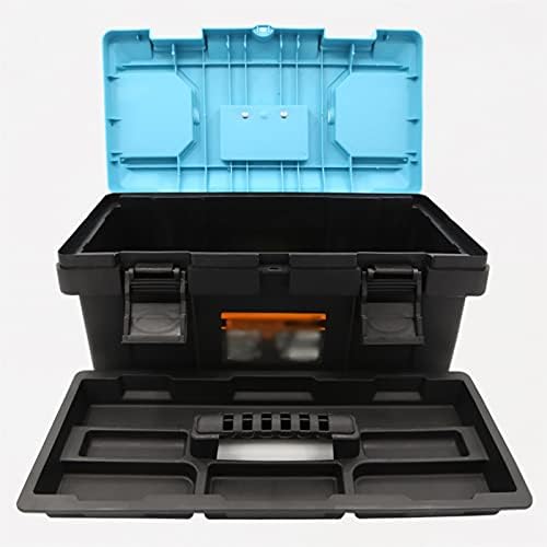 Комплет за алатки за носење кутија за алатки за алатки со кутија за складирање на организатор на рачки со отстранлив внатрешен фиока