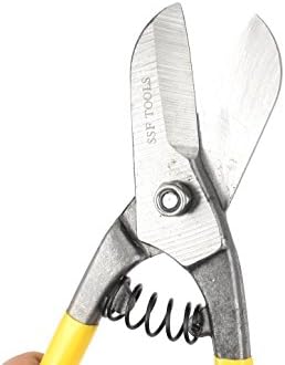 Aexit црно жолти удари со добра перформанси рачка за перформанси пролет натоварени железни ножици игла удари шмрка 8 “