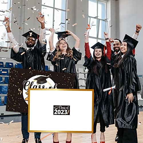 Дипломирање Книга За Гости Алтернатива-Класа На 2023 Дипломирање Украси-Црна &засилувач; Злато Дипломирањето Потпис Одбор-Град Партија Најдобри
