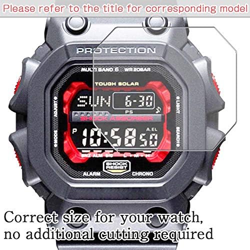 Филм за заштитник на екранот Puccy 3 пакет, компатибилен со Casio G-Shock GDX6900-1 GDX-6900 серија TPU чувар за паметни часовници Smart Watch SmartWatch （Не заштитени стакло заштитници）