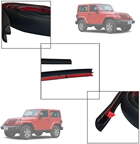 Timilge Hard Top Coot Coot Seal за Wrangler JK JKU JL JLU 2007-2022