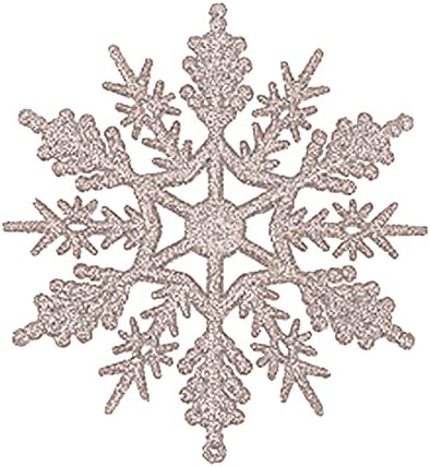 f4377d 24pc Снегулка Божиќ Декорација Новогодишна Елка Украси Место Програма Приврзок(7 5Cm)
