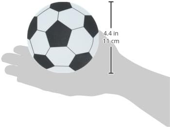 Фудбалски пенести во фудбалски топки форми, разнобојни