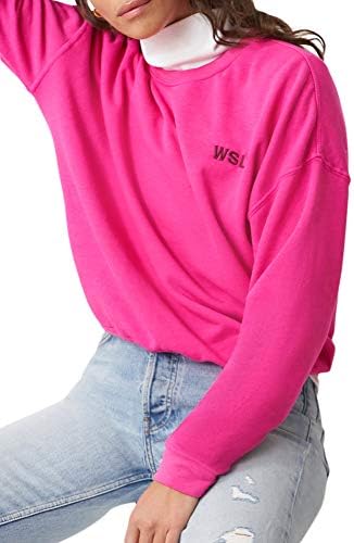 Bandенски стандард за жени на Bandier Wsly Ecosoft Crewneck Sweatshirt