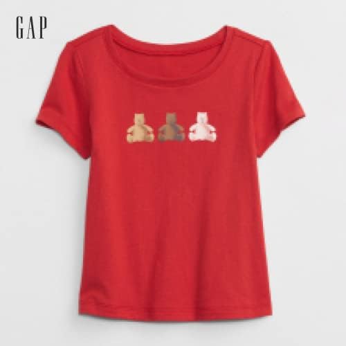 Омилени маички за кратки ракави на Gap Baby Girls Brannan