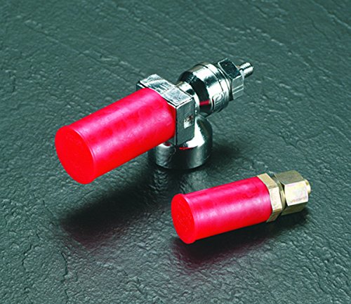 Caplugs 99191513 Пластично капаче за конектор со долги навој RCL-12, PE-LD, To Cap Thread Size 1 1/16 CAP ID 1.049 Должина 1,89, црвена