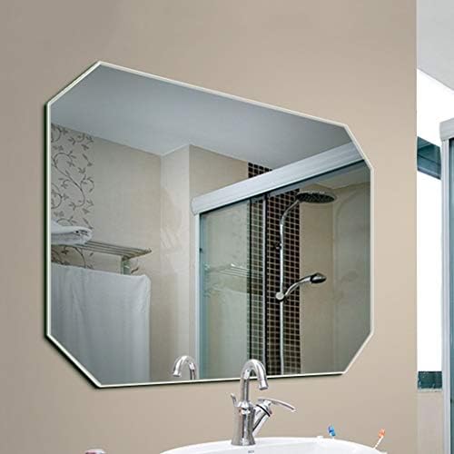 Закан огледало, бања, безделно wallидно огледало, октагонално суета огледало, уникатно и јасно