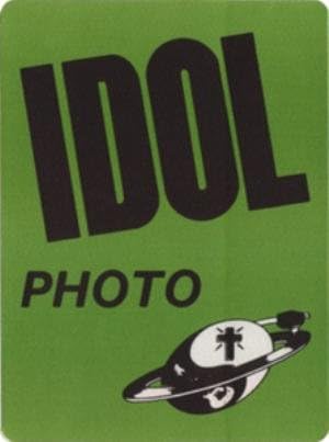 Били Идол 1986 турнеја во бекстејџот помине фотографија зелена