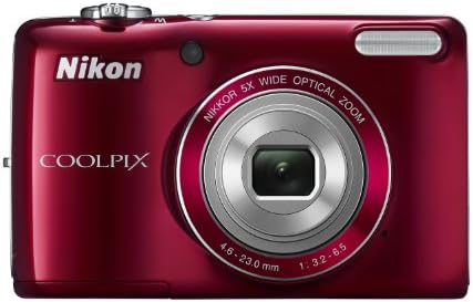 Nikon Coolpix L26 16.1 MP дигитална камера со 5x Zoom Nikkor Glass Lens и 3-инчен LCD